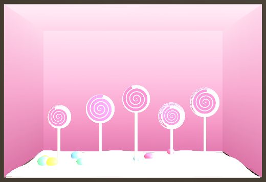 a candy world